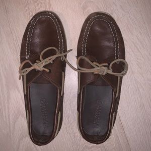 Classic brown Sperry Topsiders